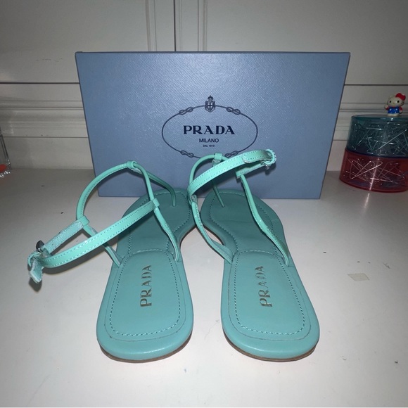 Prada Thong Summer Sandals Authentic 💯 size 38 - Picture 11 of 16